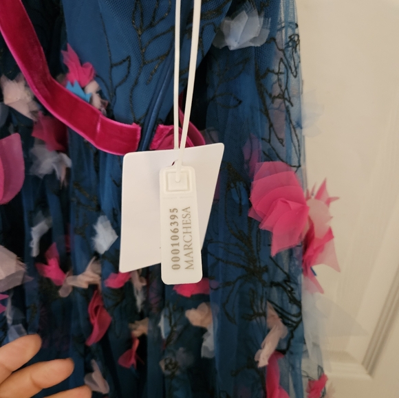 NEW Marchese Notte Halter Dress - Picture 9 of 11